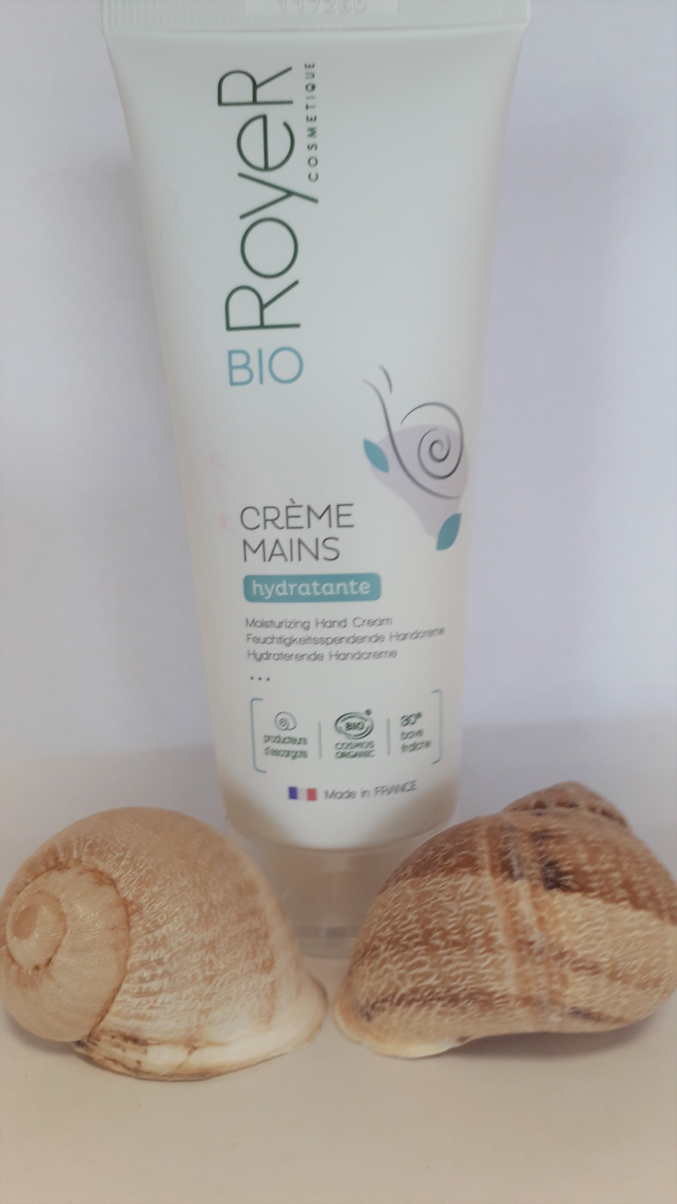 Crème Mains BIO Bave d'Escargot - Cosmétiques