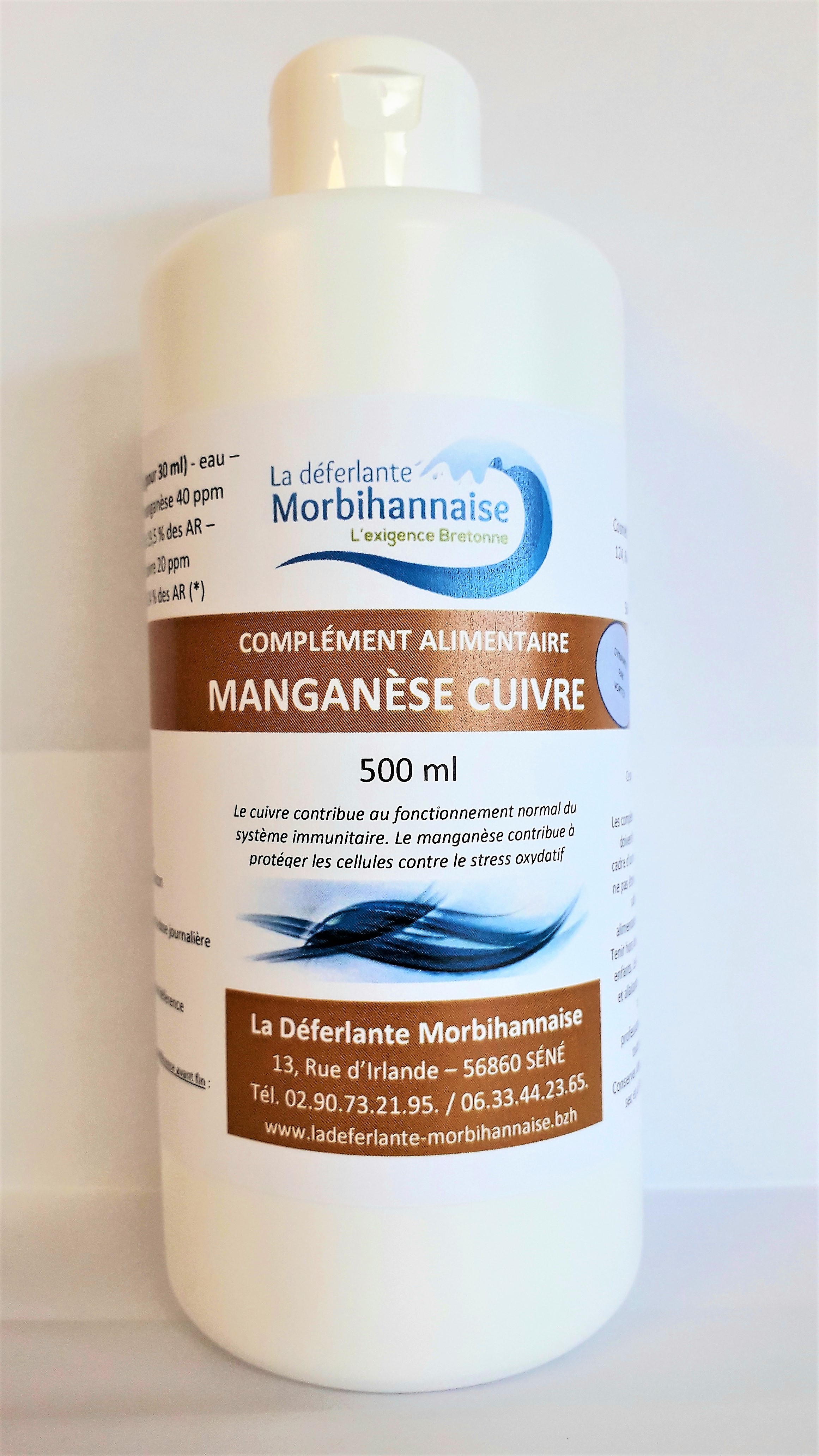 Manganèse Cuivre 500 mL - Vitalité