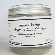 Baume Karité Argan & lait d'ânesse - Cosmétiques