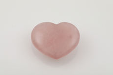 Cœur en quartz rose - Lithothérapie
